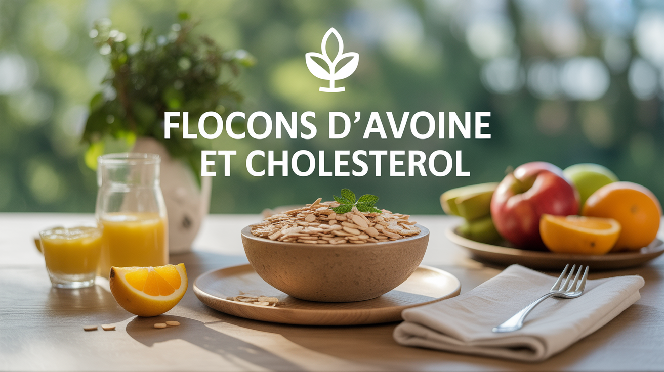 Bol de flocons d avoine et fruits pour cholesterol