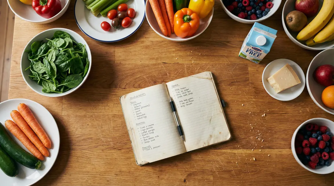 Table aliments FODMAP et liste PDF sur cuisine