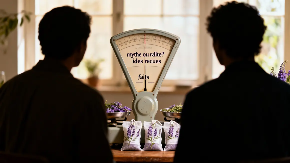 Silhouettes balance sachets glycine comparaison faits idées reçues