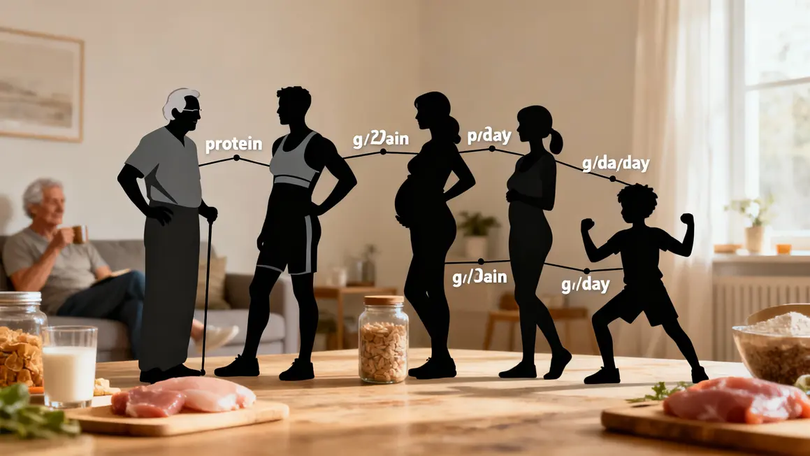 profils silhouettes besoins protéines gkgj comparatif
