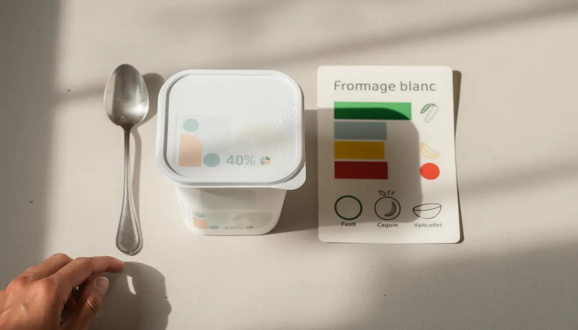 fromage blanc 40 pourcent matiere grasse pot tableau nutritionnel